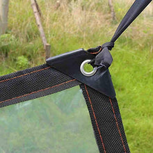 Tenda Tenda Cancella Heavy Duty Tarps Impermeabile con Occhielli, 0,13 Millimetri Trasparente Canopy Tenda Reversibile Spessore incatramata for Pool di Copertura Automobile RV