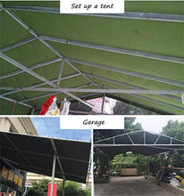 ZZTX Coperture Impermeabili del Telo della Tenda del baldacchino della Tela Cerata per Esterno - 100% Impermeabile e protetto dai Raggi UV - 550 g/m & sup2; - Spessore 0,85 mm