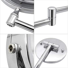 Muro del Bagno Montato Specchio Led Specchio Per Il Trucco 1X/5X Ingrandimento Regolabile Specchio Cosmetico di Ricarica USB Tocco Dimming Specchi