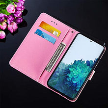Miagon Custodia a Portafoglio con Cinturino da Polso per Samsung Galaxy S21,Creativo Universo Cuore Design Pelle Sintetica Chiusura Magnetica Morbido Interno Flip Cover con Funzione di Supporto
