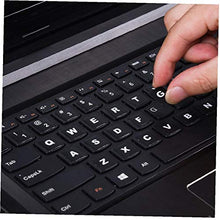 Keyboard Stickers Sostituzione Inglese Non Trasparente Con Sfondo Nero Su Bianco Lettering Per Notebook Desktop Decorazione Parete 3pcs