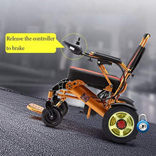Accessori per la casa Anziani Disabili Sedia a rotelle pieghevole per anziani Sedia a rotelle elettrica pratica Sedia a rotelle leggera Allterrain Scooter elettrico Sedia elettrica a doppio motore
