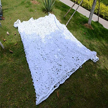 AWCPP Camo Netting Shading Net Camouflage Net Net | Decorazione Di Reticolato Ombra, Pieghevole Facile da Traspirante | per Camping Photography Jungle, Bianco,6 * 6M.