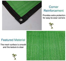 Telo Ombreggiante, 80% di Panno Verde con Bordo ombreggiato con Occhielli - for Piante/Patio/Giardino/Serra/pergola (Size : 3m x 4m)