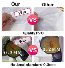 SHIJINHAO Telo Impermeabile Esterno Telo Impermeabile Heavy Duty radura della Copertura Pioggia/Scheda Car Ferry Tenda soffitto Tarp 0,3 Millimetri PVC Morbido Consiglio
