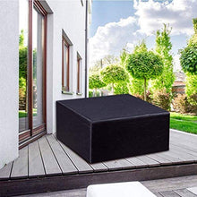 ZHCHL Copertura per Mobili da Giardino 80x80x80cm, Copertura Tavolo Esterno Quadrato a Prova di Polvere Impermeabile Protezione UV Copertura Tavolo Esterno, per I Mobili da Giardino