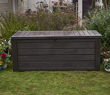 XLLLL Cassapanca da Esterno Baule Rattan Cassa Panca Portattrezzi Giardino Copri Giardino Deposito da Banco Impermeabile Esterno Grande Armadio Rettangolare per Reception