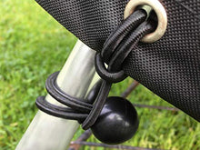 Bosmere Copertina per Tavolo rettangolare, 6 Posti Tempesta, 170 x 94 x 71 cm, Nero