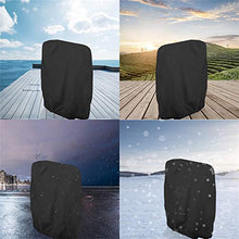 Soulpala Copertura per sedie Pieghevoli per Esterni, Nero 210D Oxford Copertura per Sedia a Sdraiod a Giardino, Impermeabile, Anti-UV