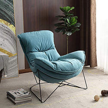 DYCLE Poltrona da Giardino Patio Relaxer Sofa Chair per Uso Esterno o Interno Cuscino Rimovibile Quattro Stagioni Sedie a Sdraio, Supporta 300 kg