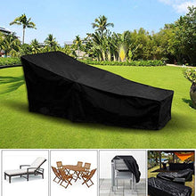 Senmubery Copertura Lettino da Sole 208Cm Giardino Impermeabile 190T Rivestito nel Argento taffettà Poliestere Copertura per Lettino da Sole All'Aperto (208X76X41 / 79Cm)