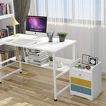 Comodino Comodino con 3 cassetti tabelle Wood End Comodino armadietto Laterale Beige Bianco Arredamento Moderno (Colore : Bianca, Dimensione : 33 * 30 * 59cm)