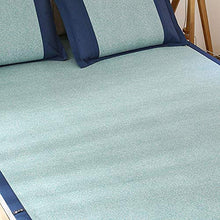 ZHongWei-- Carbonizzato di bambù a Pelo Opaco, Estate Pieghevole in Rattan Domestici sede di Seta stuoia del Ghiaccio di Aria condizionata Mat Doppia Faccia Morbida (3 Colori)