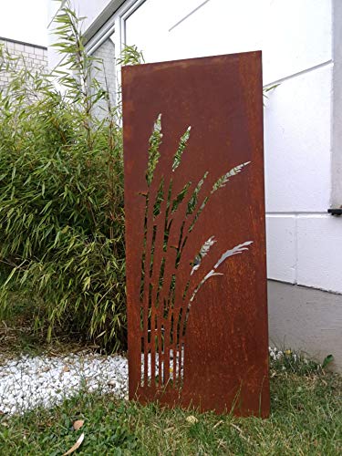 Zen Man 031912 - Paravento da giardino in metallo arrugginito, 1 mm, d –  Arredi Casa