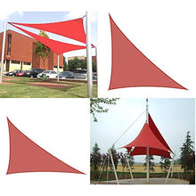 CH-GTJ Tende da Sole per Esterno, Tende da Sole, Vela Ombreggiante, Protezione Raggi UV Vela Tenda, Impermeabile, Tenda A Vela per Giardino Balcone Terrazza,Rust Red,4X4X5.7m