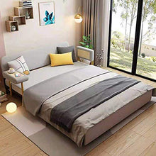 RJMOLU 77.2"Divano Convertibile Divano Letto con Letto Estraibile e Grande Spazio di archiviazione, Sofà del bracciolo del Tessuto Moderno per Soggiorno o Camera da Letto,D