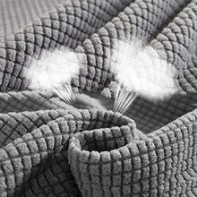 KUYIYILO Fodera per Testiera Fodera per Schienale in Pile Fodera per Comodino all-Inclusive Fodera per Letto Elastica,Coffee,W220 x H65cm