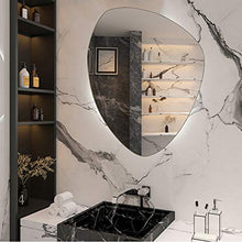 Specchi Irregolari, Specchi da Bagno, Specchi per Il Trucco, Trattamento Antideflagrante Sicuro, Specchio Ad Alta Definizione, Non Danneggeranno Le Mani Dopo Ripetute Lucidature