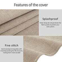 Relax love Copridivano Componibile Impermeabile Velluto 90x180cm Fodera Seduta per Copridivano Angolare,Copripoltrona Fodera Divano Combinazione Antiscivolo in Gomma (Khaki, 90x180cm)