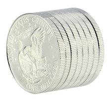 SaySure - 1pcs Metal Coin Shape Pattern Herbal Herb Tobacco Grinder
