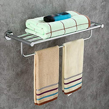 DKEE Singolo Strato d'Argento Moderno + Singolo Trapano Elettrico in Lega di Zinco Grassetto Singolo Perforata Bagno/scaffale del Bagno dell'hotel della casa