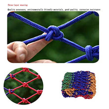 WaiMin La rete anticaduta della scala della rete di sicurezza dei bambini fornisce la protezione netta for la corda resistente all'acqua durevole della maglia 100x100mm 6mm della rete netta decorativa