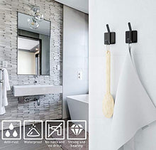 Gancio autoadesivo in acciaio inox 304, autoadesivo, senza foratura, impermeabile, gancio appendiabiti, per camera da letto, bagno, cucina, ufficio (gancio a U in acciaio inox)