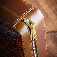 Minmin Portable Idratante Legno di Cedro Case Small mini con igrometro Cigar Box, 210x139x76mm accessori del sigaro (Color : Brown)