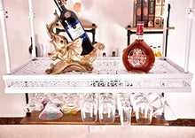 Splendidamente Peaceip Portabottiglie Ornamenti da Appendere Portabicchieri creativi Bar Upside Down Wine Glass Holder Table Portabicchieri da Vino Rosso Bianco, Bronzo (60 cm, 80 cm, 100 cm, 120 cm,