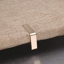 Wifehelper Clip da Tavolo in Acciaio Inox Tovaglia Clip di Copertura Antiscivolo Supporto Tovaglia Morsetto per Feste a Casa Buffet 5 * 4 cm 4 Pezzi