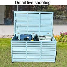 WMQ Capanno da Esterno, Armadio Porta Attrezzi da Giardino in Legno di Abete con Serratura, con Tetto in lamiera zincata, per Giardino, Cortile