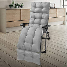 Cuscini per Giardino con Cappuccio Antiscivolo Cuscino Sdraio Lettino Pieghevole Portatile per Interno Esterno Viaggi Vacanze (grigio)