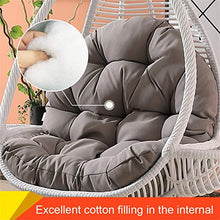 Forwei Cuscino per Sedile a cestello Altalena, Cuscino per Sedia Impermeabile 90x120 cm (Include Solo Cuscino del Sedile, Non Include Sedia)
