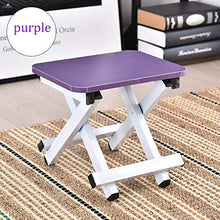 Sedia Pieghevole Multifunzionale in Legno massello Spesso Antiscivolo Portatile salvaspazio Panca Adatta per Barbecue, Spiaggia e Giardino Verde, Nero