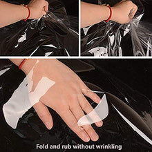 SHIJINHAO Telo Impermeabile Esterno,Tarpa Impermeabile Trasparente Con Occhielli, Materiale In PVC Pieghevole All'aperto Tarpa Antivento Impermeabile For Copertura In Barca E Piante Da Giardino, 27 Ta