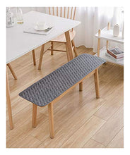 Cuscino per Panche per All'Aperto Mobili, Giardino Patio Cuscini per Sedie da Giardino Tinta Unita Cuscino per Panchina Swing Recliners -Grigio 200×40cm(79×15in)