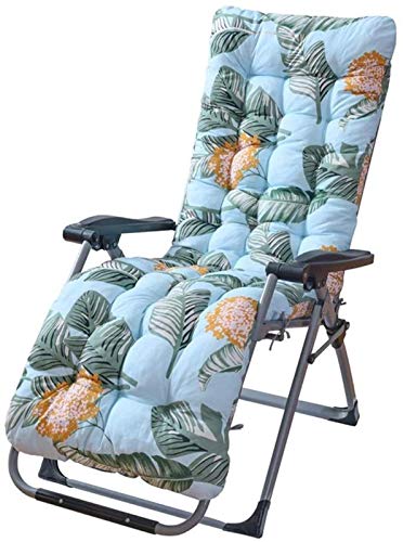 Lettini prendisole Reclinabili, Cuscini per lettini prendisole reclinabili Sostituzione con copertura superiore antiscivolo Cuscino relax per sdraio da giardino. (Colore: blu, dimensioni: 170 * 53 * 8
