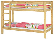 Erst-Holz Letto a Castello 90x200 per Bambini in Pino massello divisibile con doghe rigide 60.09-09