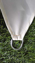KG KITGARDEN - Tenda a vela ombreggiante triangolare, 5 x 5 m, beige, Coversun 5T BG
