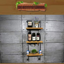 BINGFANG-W Cremagliera del Vino, Ferro Legno Vino della Parete Appeso battuto Industriale a Rack invertito appesa Stand di Esposizione del Vino Portavini
