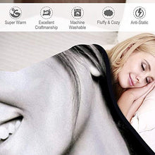 QTQC Coperte 100 X 127 Kate Beckinsale 8 cartoni animati blanketcamera da letto tappeti per adulti 60 "× 80"