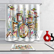 LIYAN Combinazione Bagno. Immagini Chiare E Colori Vivaci Rendono Il Tuo Bagno Pieno di Vita. Accessori da Bagno. Pittura di Graffiti. Batteria.