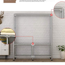 NXYJD Pieghevole Armadio Semplice Panno Gabinetto Tutti Steel Frame Assembly Renting Dormitorio Camera Guardaroba Semplice