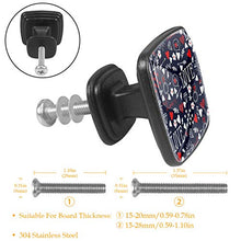 Cuore freccia cerchietto fiore amore Pomelli per Porta Set di 4 Pomelli per Mobili Manopole per Cassetti Cucina Armadio Vetro