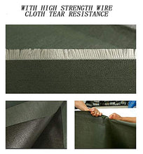 Teloni campeggio groundsheet spessore resistente all'usura antistrappo di tela olona da sole Parasole impermeabili Canvas - Pioggia di emergenza Shelter, copertura esterna e di campeggio Usa 1029
