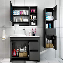 Armadietti farmacia Mobile pensile da Parete per Bagno Armadio da Cucina in Legno massello armadietto del Bagno armadietto dei medicinali sospeso a più Strati Mobiletti e armadietti
