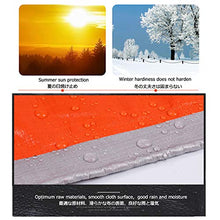 Waterproof Tarp Telone Impermeabile Ispessimento,Lightweight,Durable,UV Resistant,Esterno Copertura Antipioggia Isolamento Parasole baldacchino