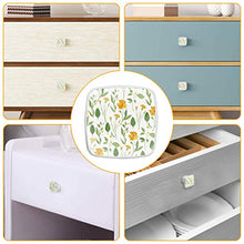 Fumetto di fiori 4 PCS Pomelli per Porta, Pomolo per Mobile, Pomelli per Mobili con Viti, Maniglia per Armadietto, Pomelli per Porta, Pomelli per Cassetti per Porta, Armadio, Cassetto e Credenza