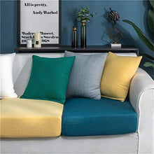 Copriseduta Divano Impermeabile, Copricuscini Seduta, Fodera Coprisedile, Protezione del Cuscino Sedile del Divano Lavabile, Copriseduta Indipendente (Generale 1-posti,Giallo)