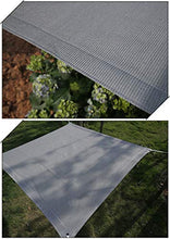Telo Ombreggiante, Paralume Grigio con Corda, 90% di Crema Solare - Copertura for reti a Rete for Tende da Sole for Piante/Giardino/Patio/Serra/pergola (Size : 3m x 4m)